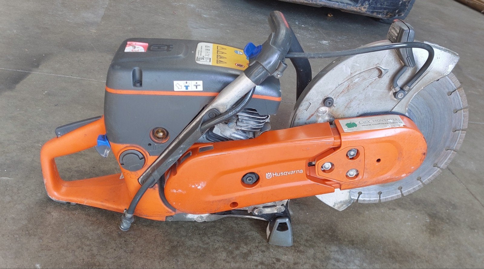 Husqvarna K770 Doorslijper incl. 300mm diamant zaagblad, Ophalen, Gebruikt, 70 mm of meer, Overige typen