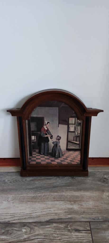 Pieter de Hooch Een vrouw met een kind in een kelder kamer, Ophalen of Verzenden, Schilderij