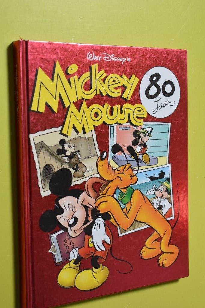 Mickey Mouse 80 jaar 1e druk- 2008-, Boeken, Mickey Mouse, Eén stripboek, Ophalen of Verzenden, Zo goed als nieuw