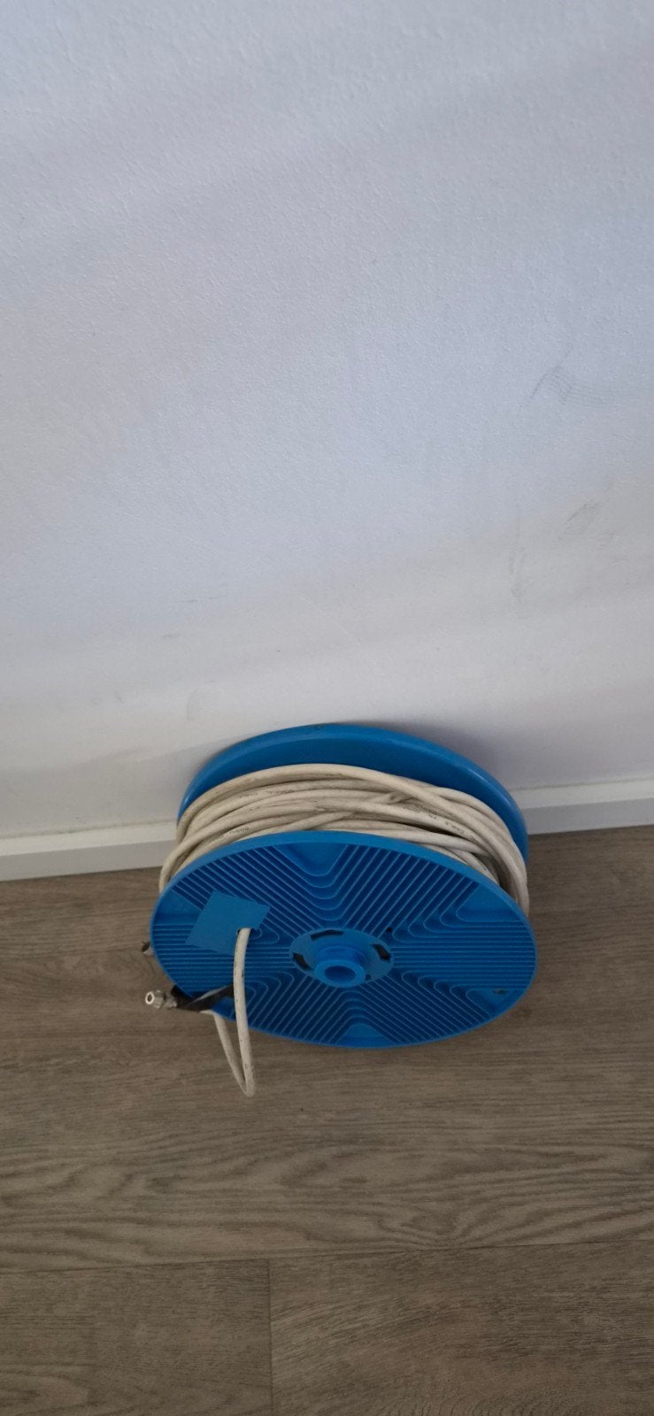 Coaxiale Kabel 75 Ohm - Wit, Ophalen, Gebruikt, 10 meter of meer, Coaxiale kabel