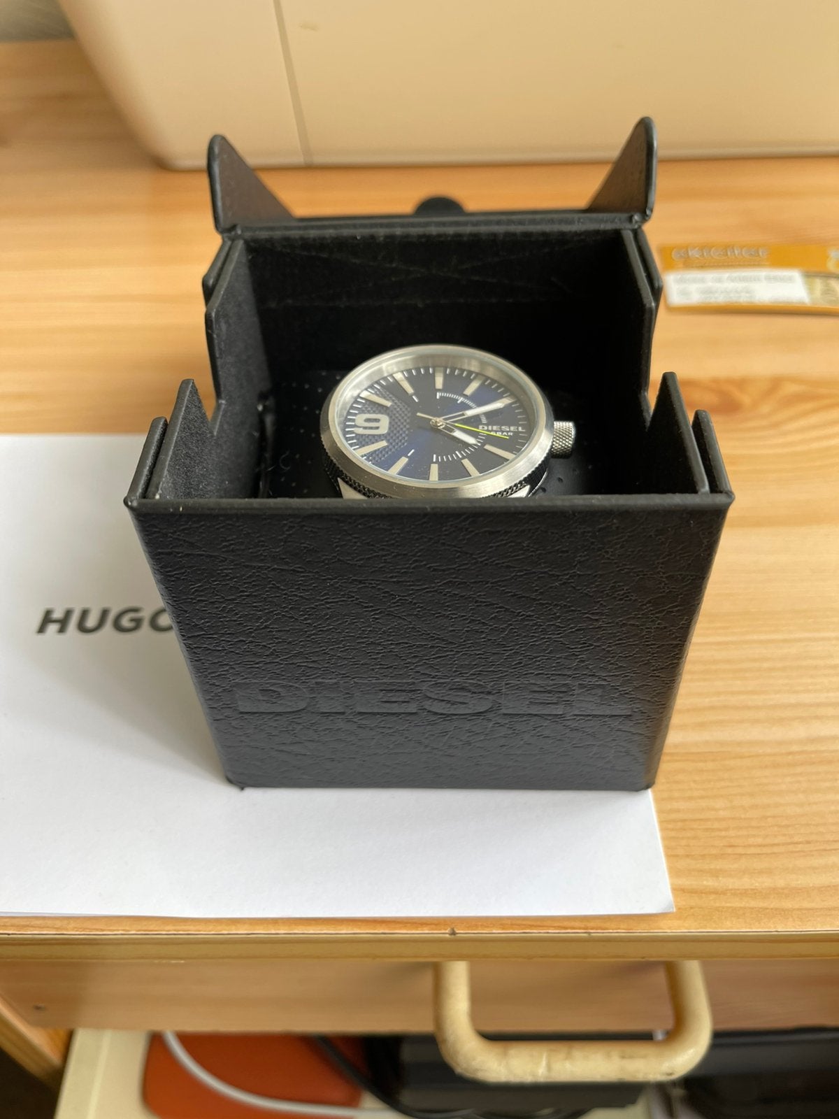 Diesel herenhorloge 45 mm nieuw, Sieraden, Tassen en Uiterlijk, Horloges | Heren, Ophalen of Verzenden, Nieuw, Staal, Overige merken
