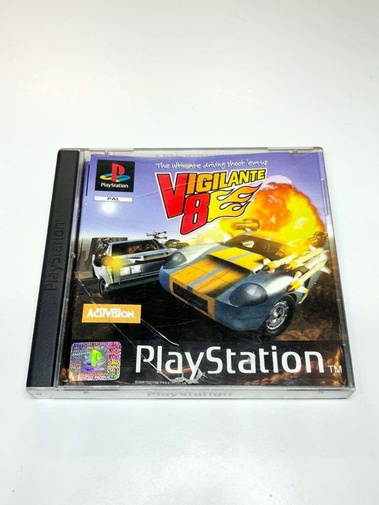 Vigilante 8 PlayStation 1 Ps 1, Gebruikt, 1 speler, Racen en Vliegen, Ophalen of Verzenden