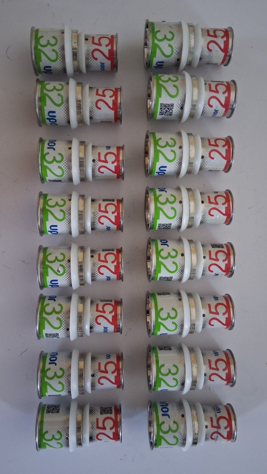 16 x Uponor S-Press Plus Knelkoppelingen 32mm naar 25mm, Ophalen of Verzenden, Nieuw, Koper, Overige typen