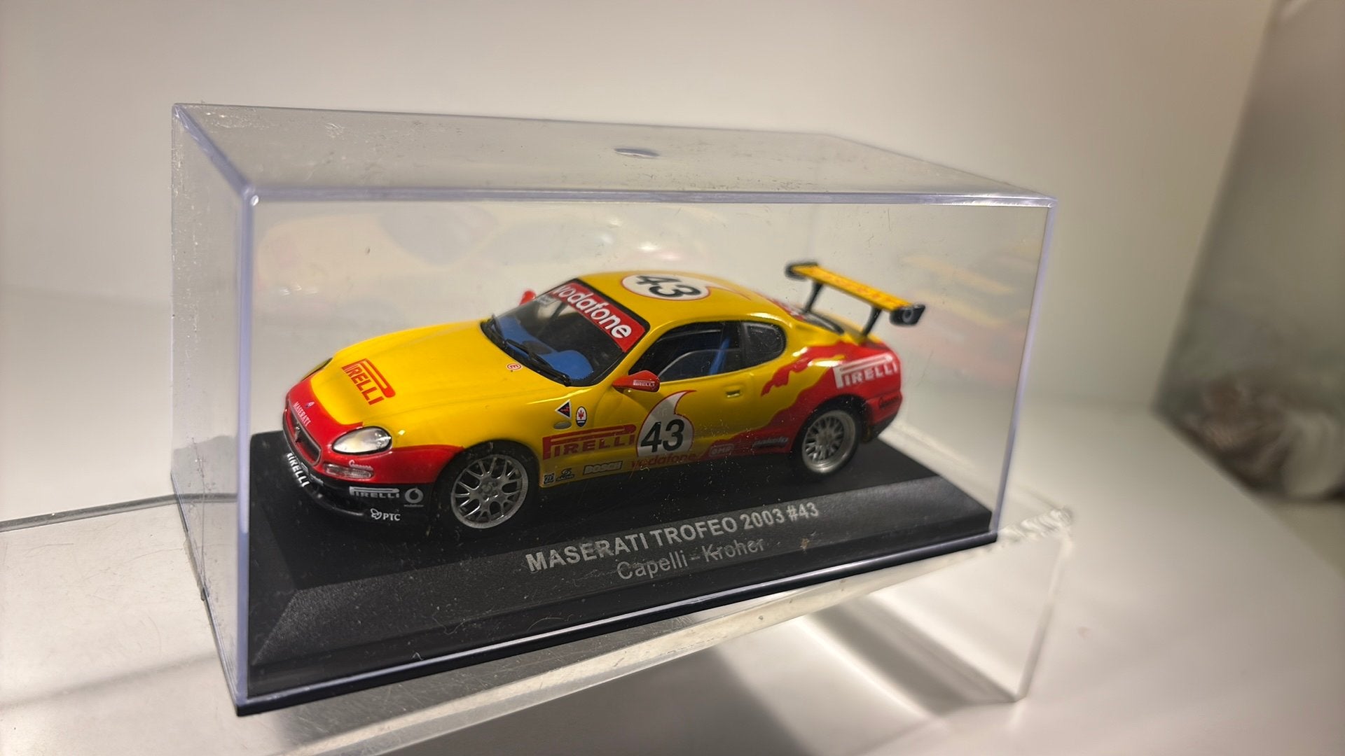 Maserati trofeo 2003 #43 altaya 1.43