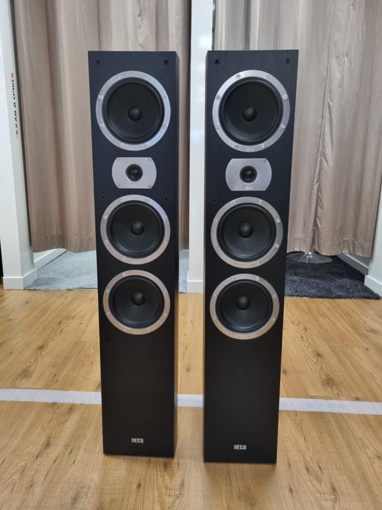 Twee Heco Victa  701 speakers. In perfecte staat., Audio, Tv en Foto, Luidsprekers, //, Zo goed als nieuw, //, //