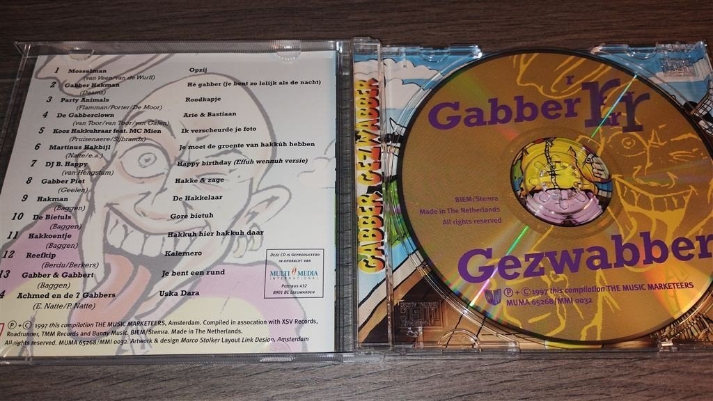 Gabber Gezwabber, Ophalen of Verzenden, Zo goed als nieuw, Disco