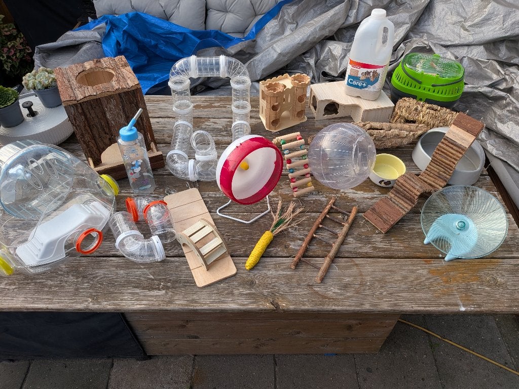 Leuke start opzet voor je Hamster., Ophalen, Gebruikt, Overige typen