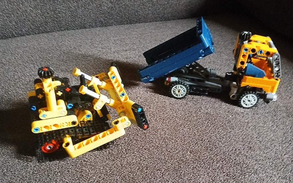 Lego Technic (2 setjes), Verzenden, Lego, Compleet, Zo goed als nieuw