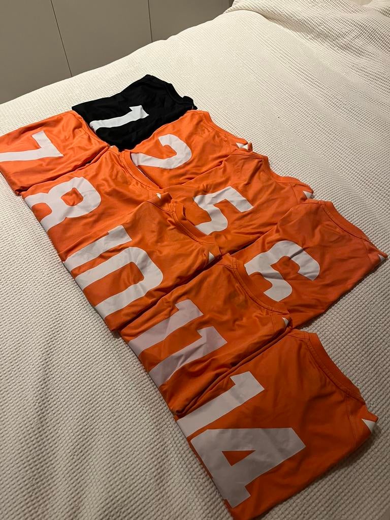 Hummel Rangers FC voetbalshirts 10 stuks maat 128, Ophalen of Verzenden, Overige maten, Zwart