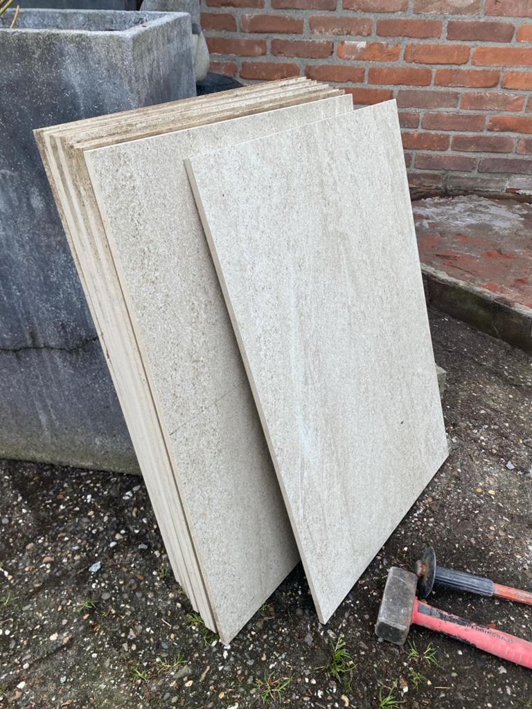 10 stuks tegels 44x66 cm, Doe-het-zelf en Verbouw, Tegels, Ophalen, 40 tot 60 cm, Gebruikt, Minder dan 5 m²