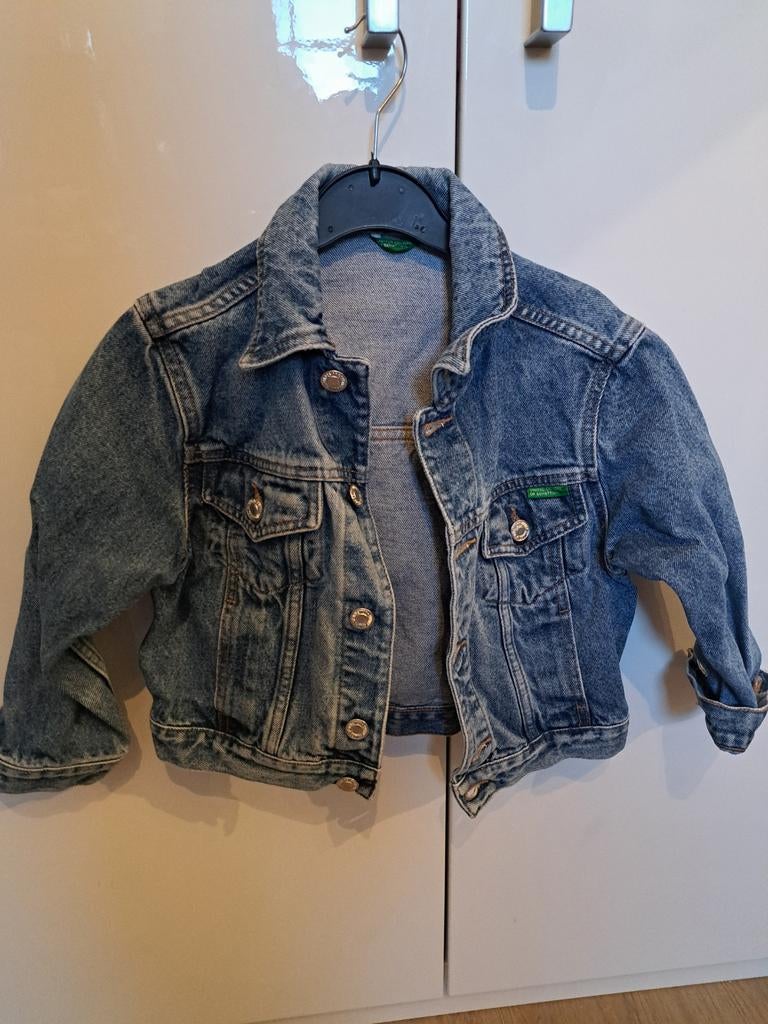 Spijkerjas 104/110, Kinderen en Baby's, Kinderkleding | Maat 104, Ophalen of Verzenden, Jongen of Meisje, Jas