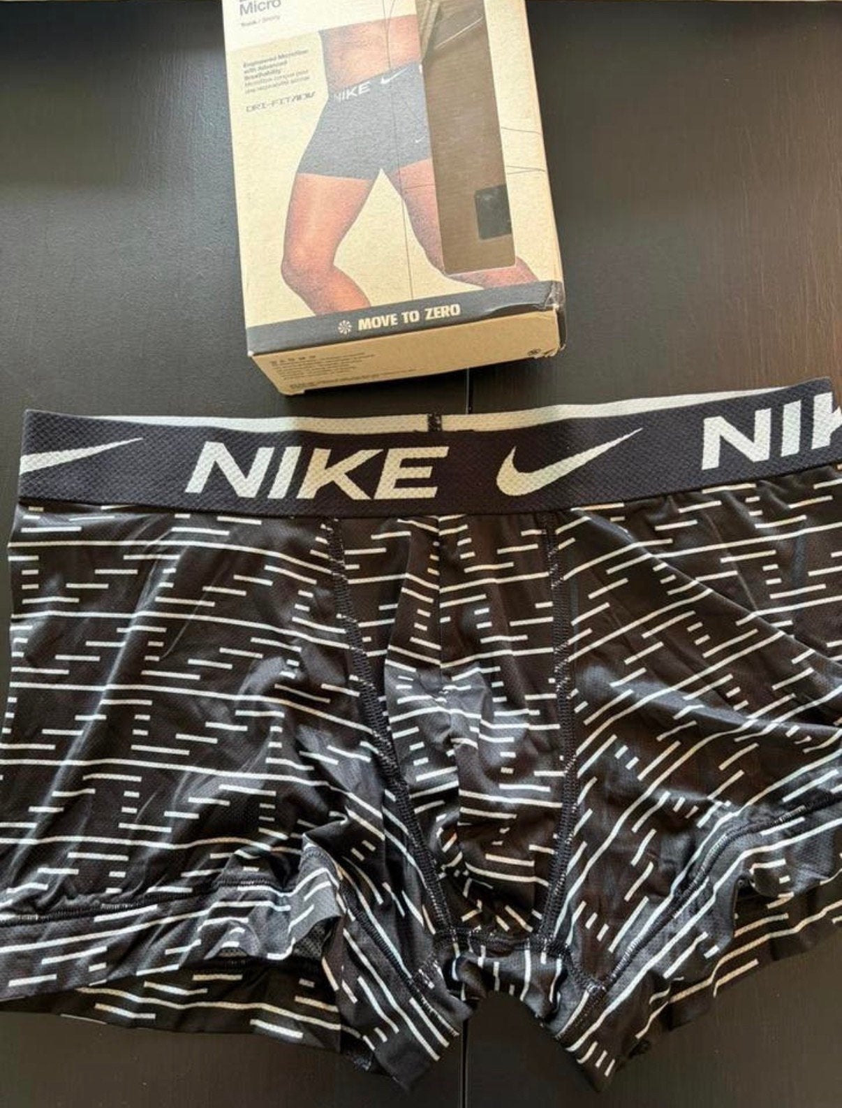 Nike Mesh Microfiber Boxershort, Kleding | Heren, Ondergoed, Verzenden, Zwart, Boxer
