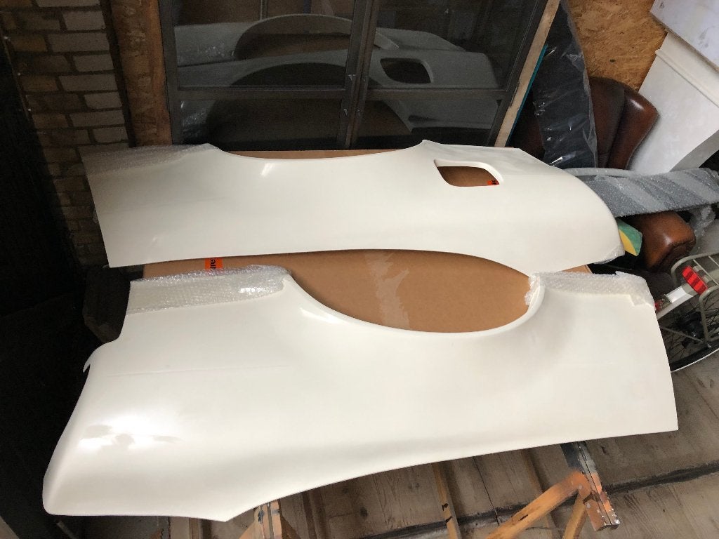 Origin Lab 55mm wide rear fenders - Nissan 200sx S13