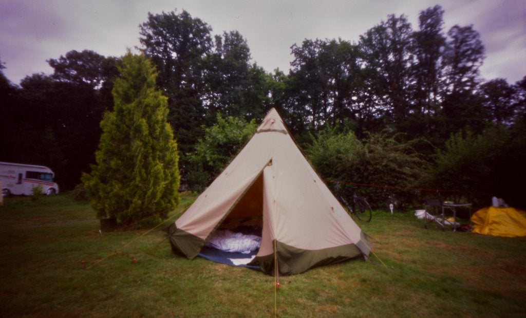 Tentipi CP7 Safir (Moskoselkätan), Caravans en Kamperen, Ophalen, Gebruikt, Tot en met 6