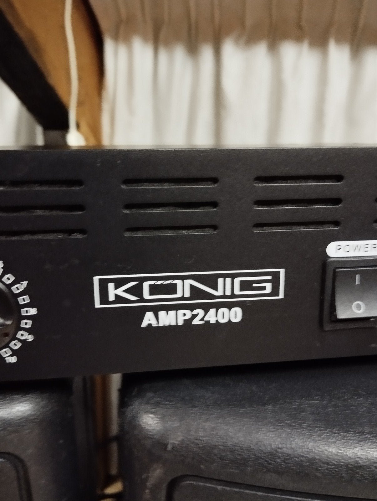 Konig AMP2400 Versterker met 2x JB Systems PL-15 Speakers, Audio, Tv en Foto, Gebruikt, Speakerset, Ophalen, 150 watt of meer