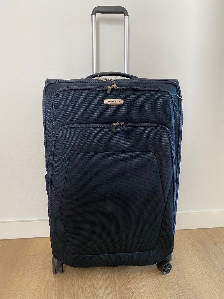 Koffers, Ophalen, Hard kunststof, 45 tot 55 cm, Zo goed als nieuw