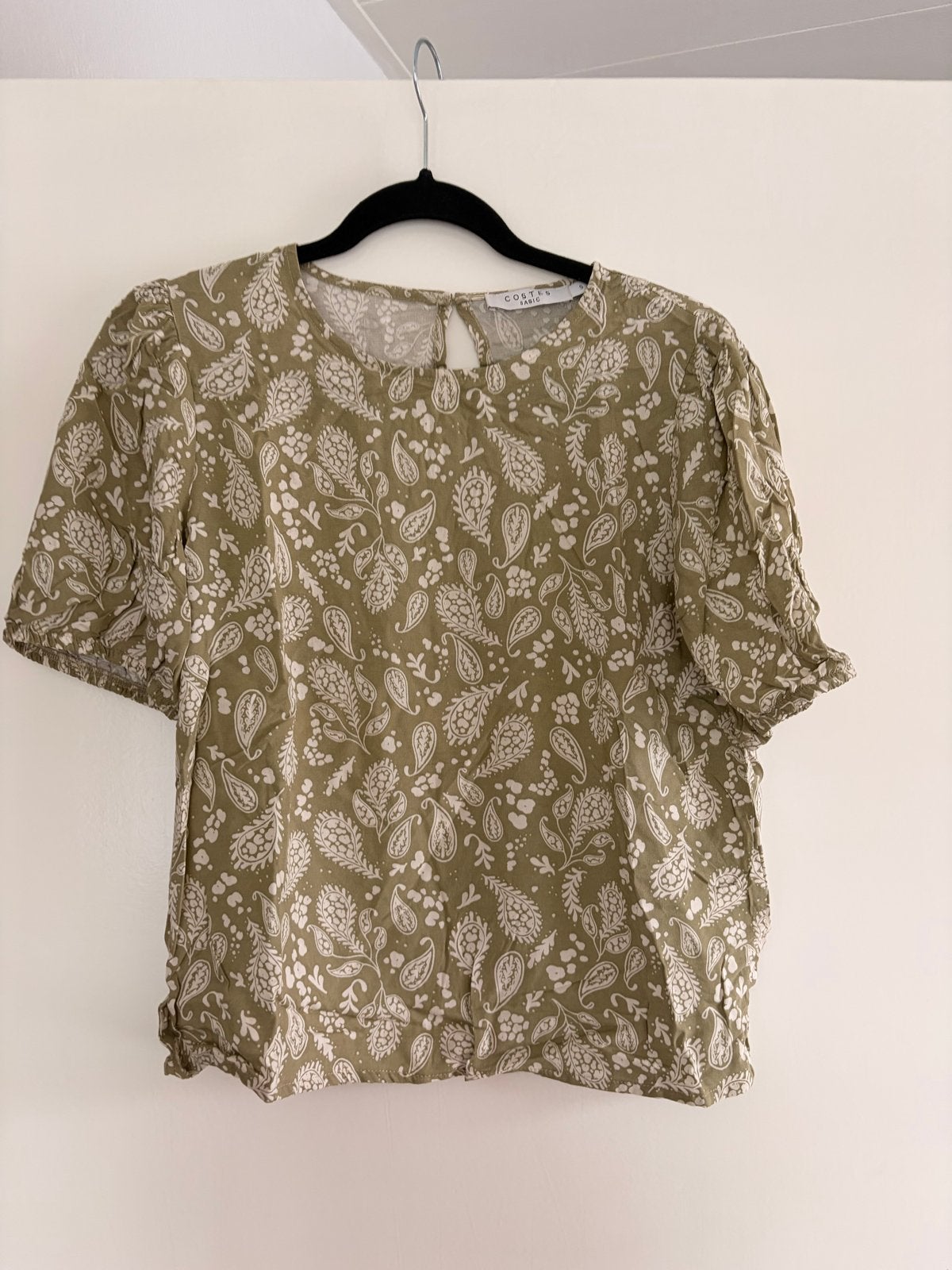 Costes Basic Blouse met korte mouwen en paisley print, Ophalen of Verzenden, Zo goed als nieuw, Korte mouw, Maat 36 (S)