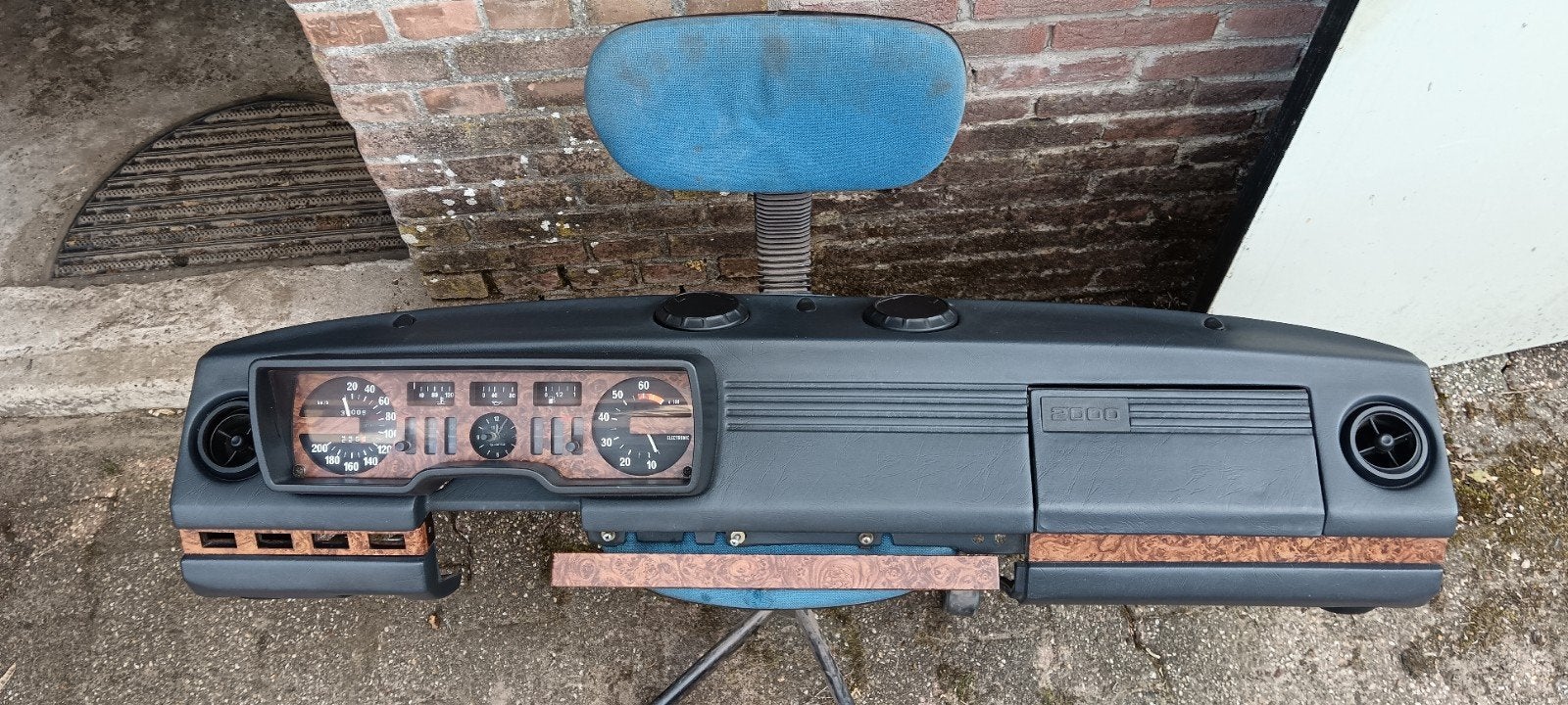 Dashboard Alfa Romeo Alfetta 2000, Ophalen, Gebruikt, Alfa Romeo