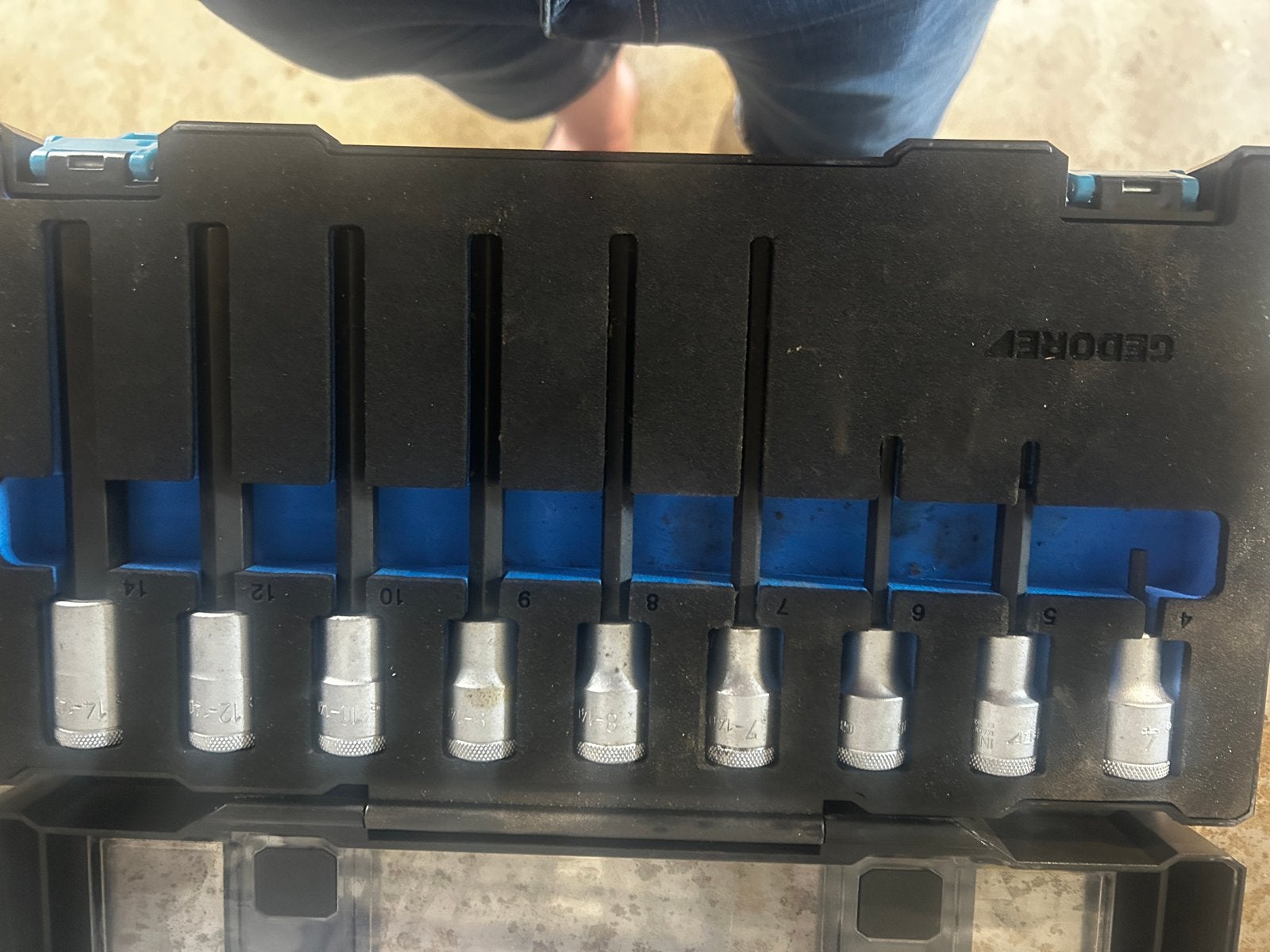 Nieuwe Gedore inbus set 4-14 mm - nooit gebruikt, Ophalen of Verzenden, Nieuw