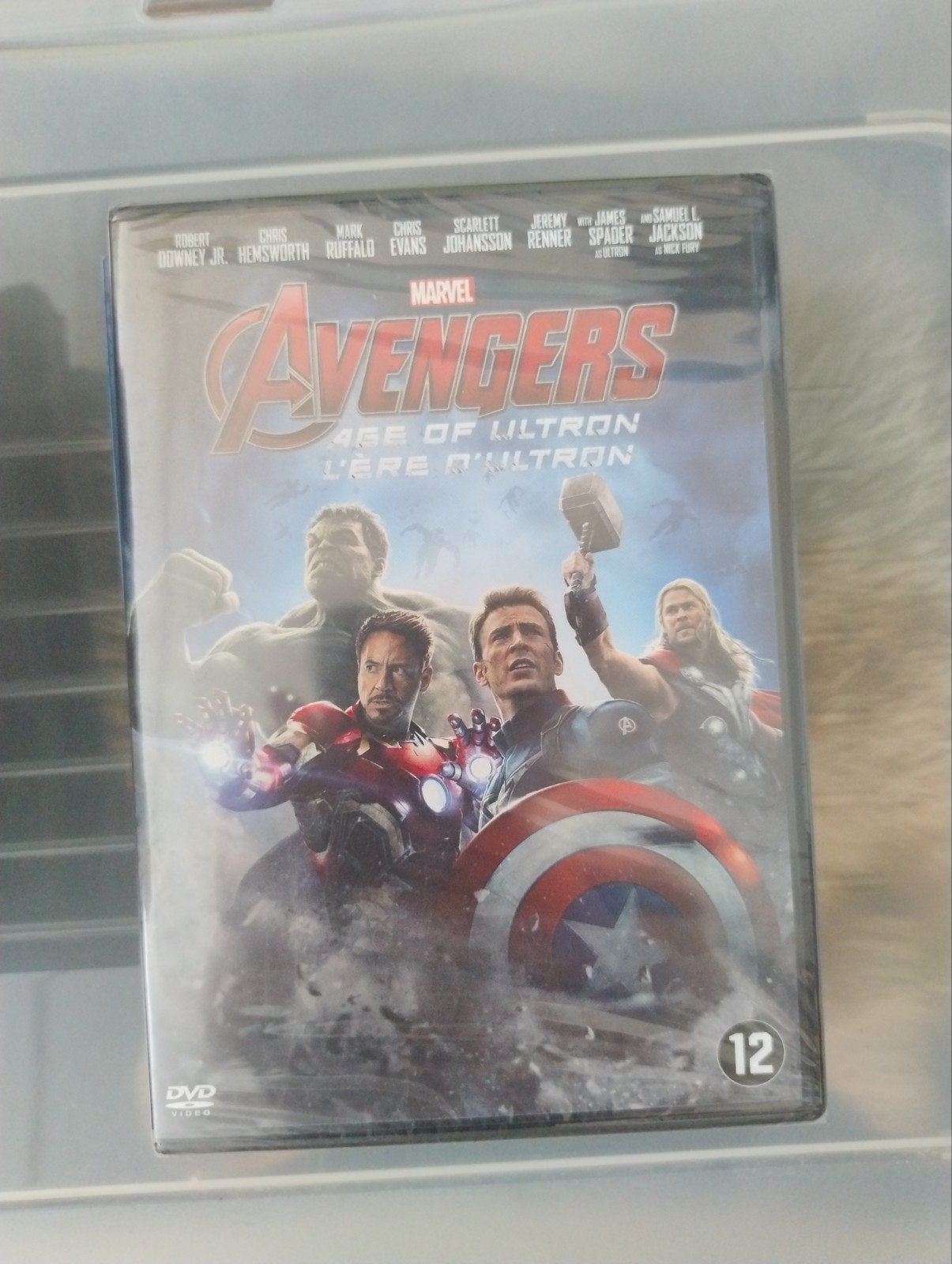 Marvel Avengers: Age of Ultron DVD - Nieuw in verpakking, Vanaf 12 jaar, Ophalen of Verzenden, Nieuw in verpakking, Actie