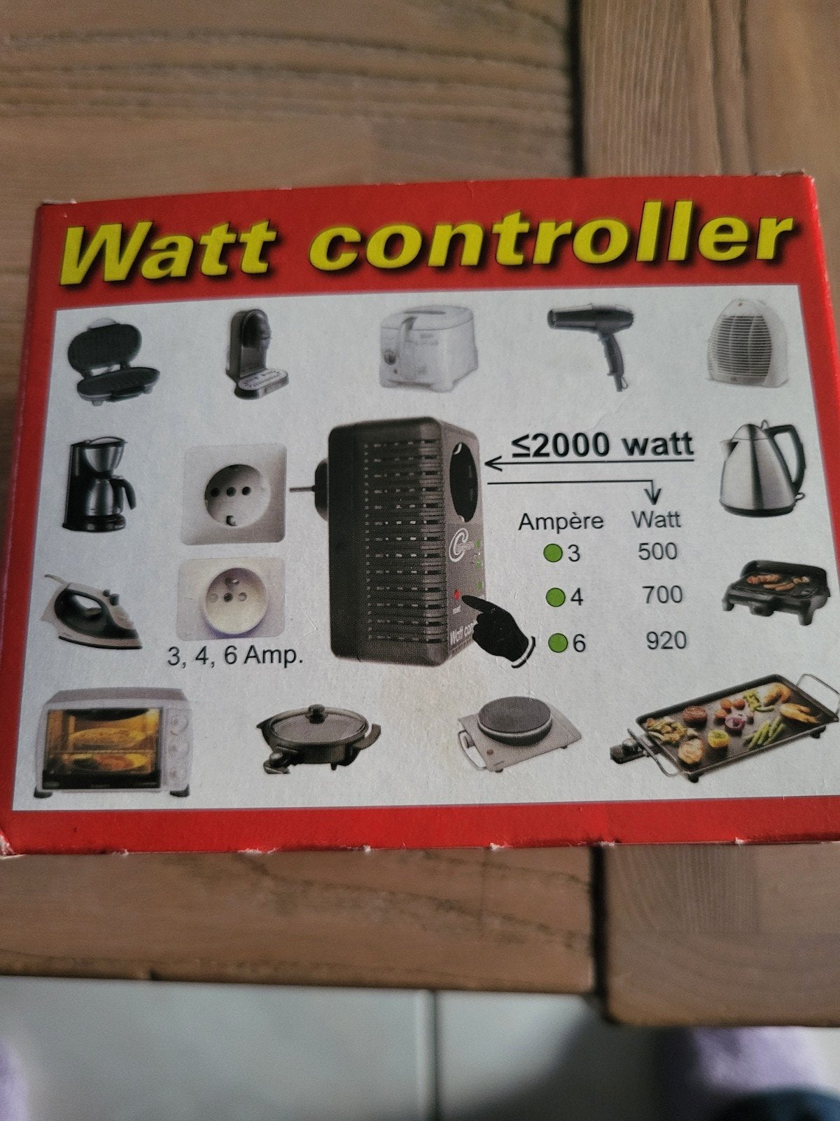 Watt controller, Ophalen of Verzenden, Zo goed als nieuw