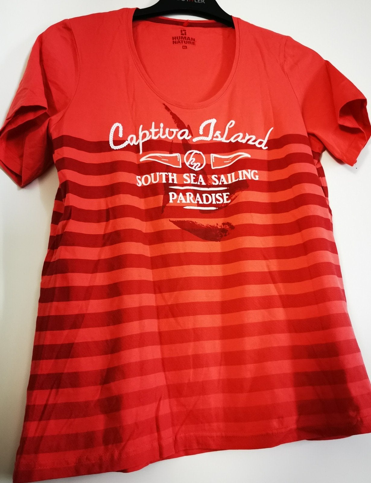 Human Nature t-shirt XL zo goed als nieuw 100% katoen, Maat 46/48 (XL) of groter, Ophalen of Verzenden, Zo goed als nieuw, Korte mouw