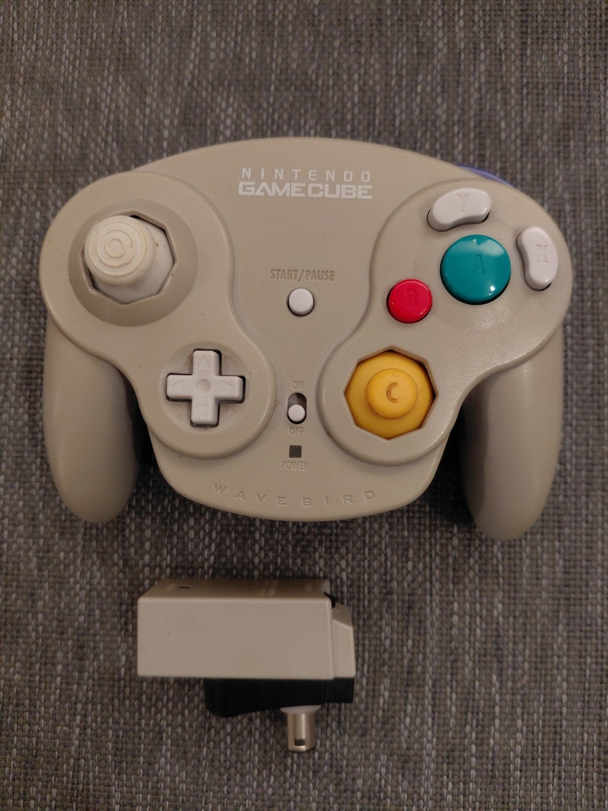 Nintendo GameCube WaveBird Controller - Draadloos, Ophalen, Zo goed als nieuw, Overige kleuren, Met 1 controller