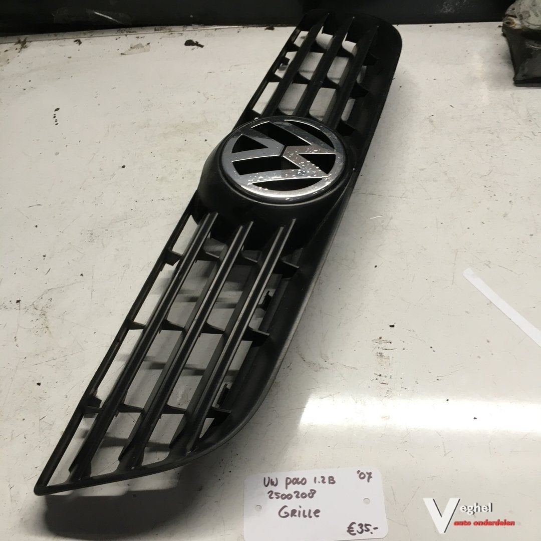 Vw Polo 1.2 B 3 cilinder 3 drs 2007 2500208  Grille, Auto-onderdelen, Ophalen, Gebruikt, -, -