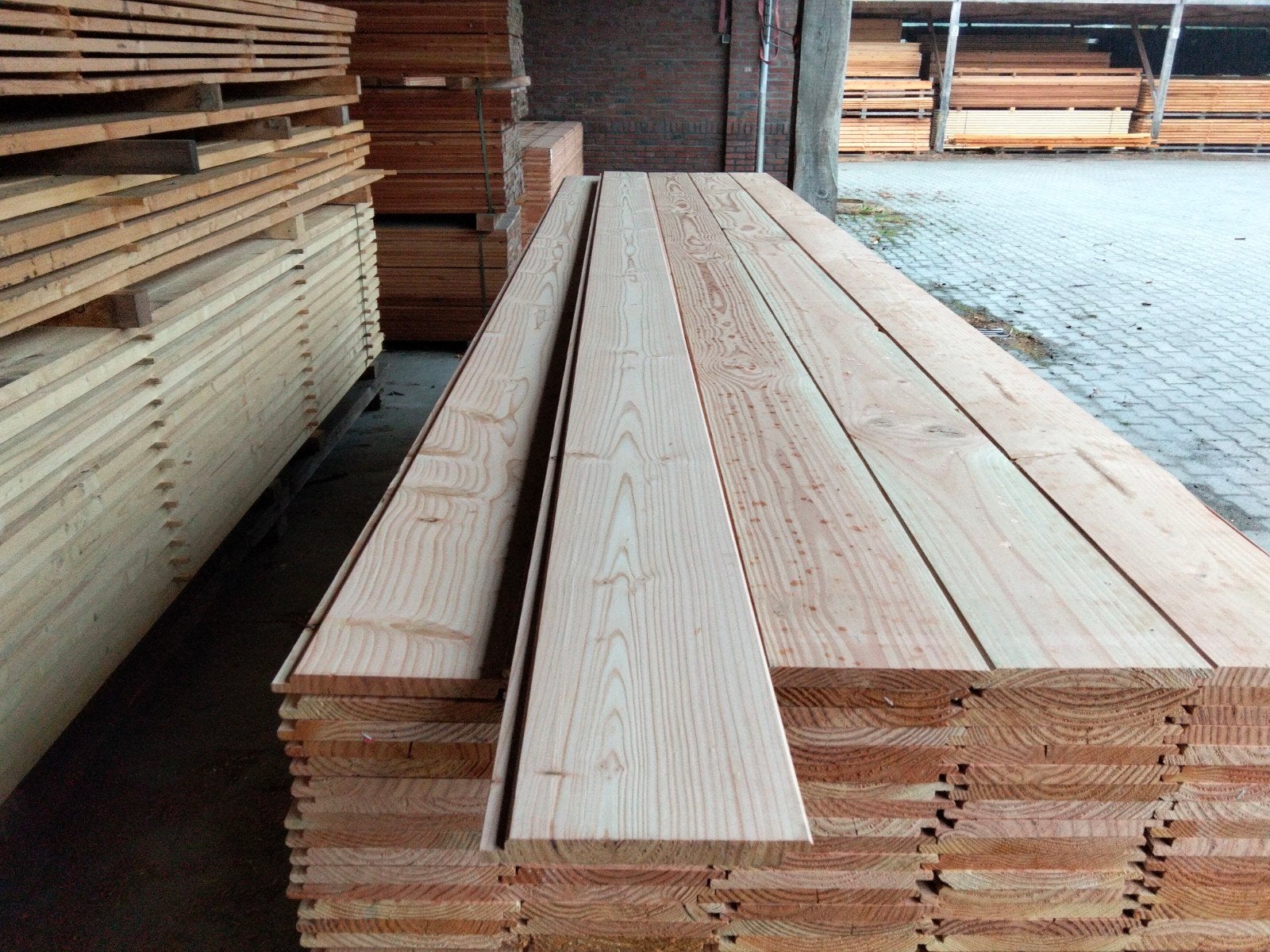 Sponningplanken Douglas/Lariks goedkoper kan niet, Ophalen, Minder dan 25 mm, Nieuw, Plank