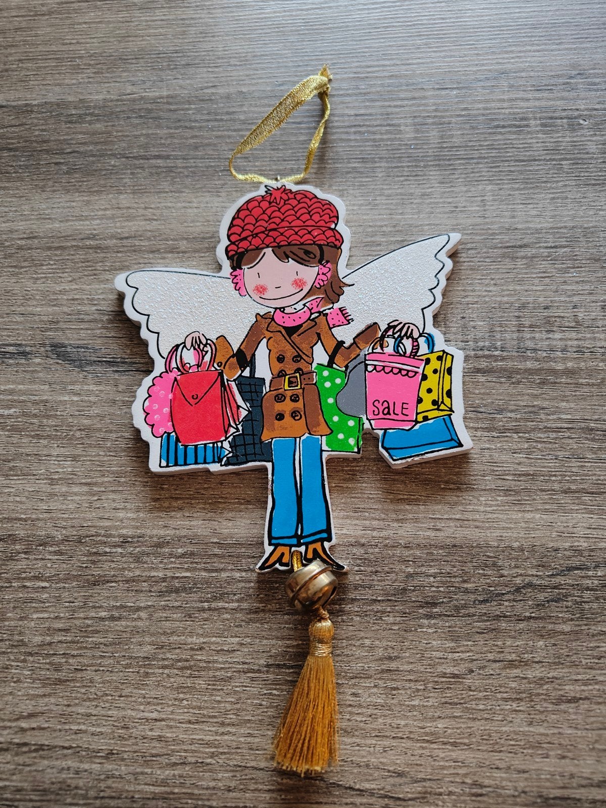 Blond Amsterdam Kerst Hanger 'Miss Handbags', Overige typen, Nieuw, Ophalen of Verzenden, Modern