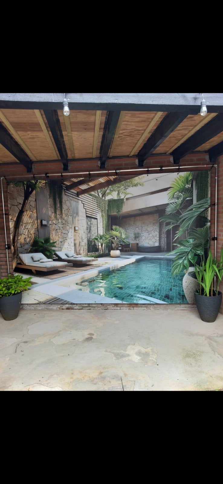 Stevig frame plus elastiek voor tuindoek of spandoek (exclus, Ophalen, 200 cm of meer, 150 tot 200 cm