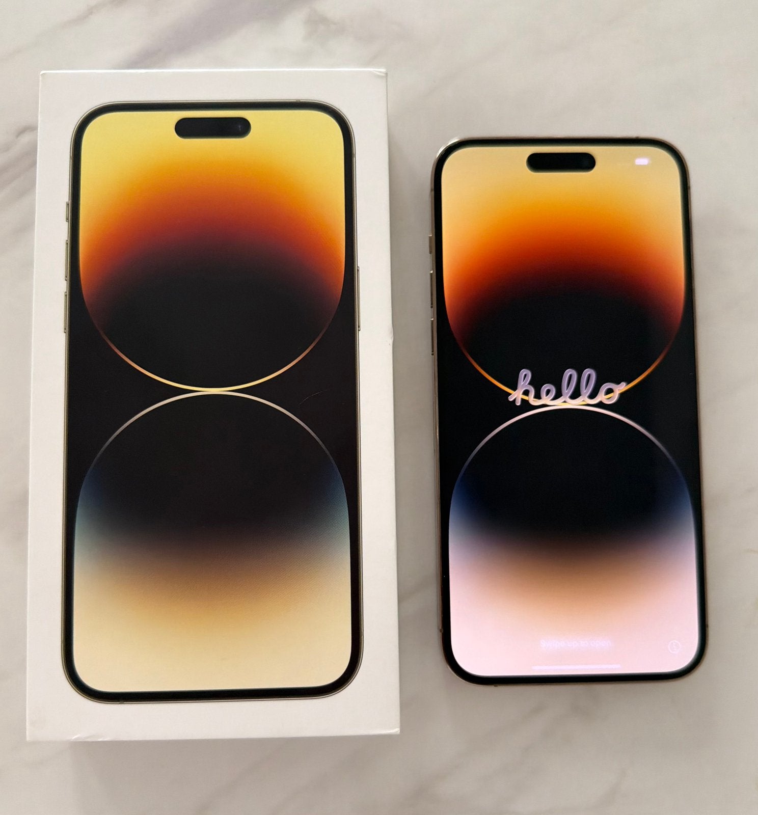 Apple iPhone 14 Pro Max 128GB Gold – Excellent Condition, Telecommunicatie, Mobiele telefoons | Apple iPhone, 128 GB, Ophalen of Verzenden