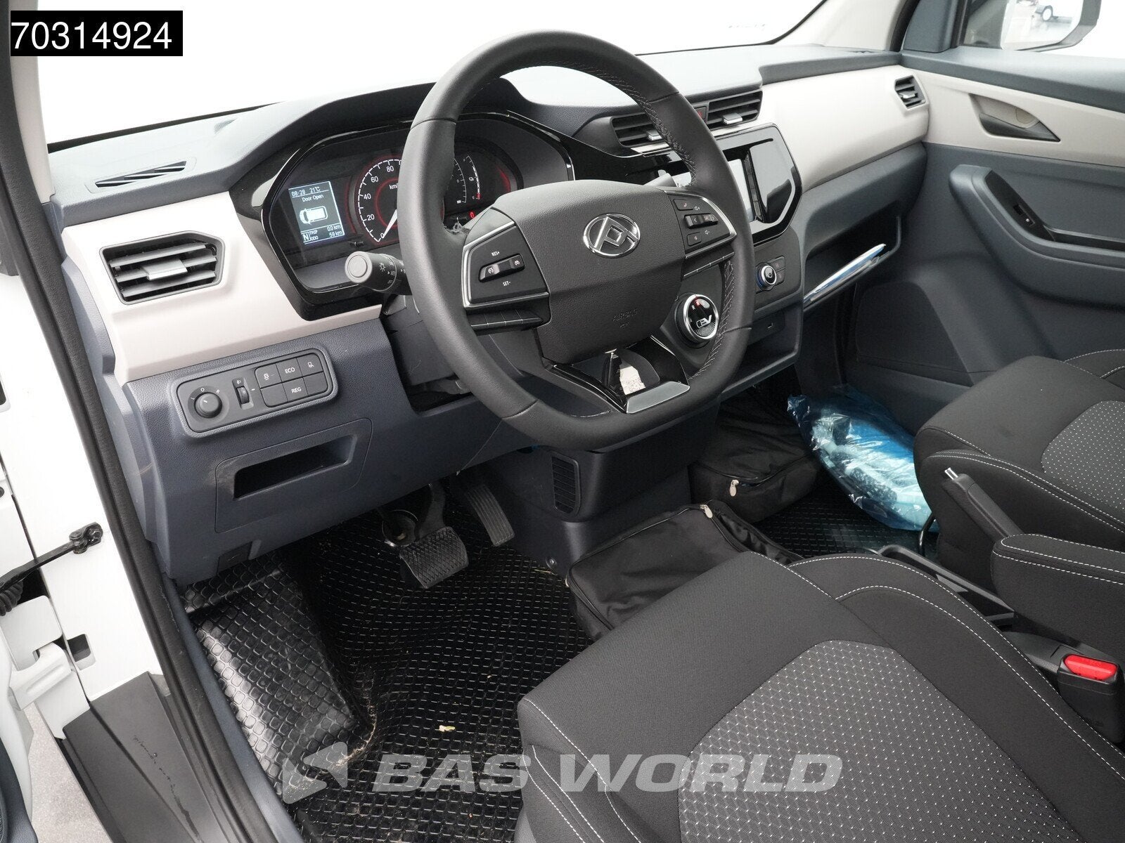 Maxus eDeliver 3 Open Laadbak 50 Kwh 327km WLTP Stad 100% El, Auto's, Bestelauto's, Automaat, Stof, 150 kg, Maxus