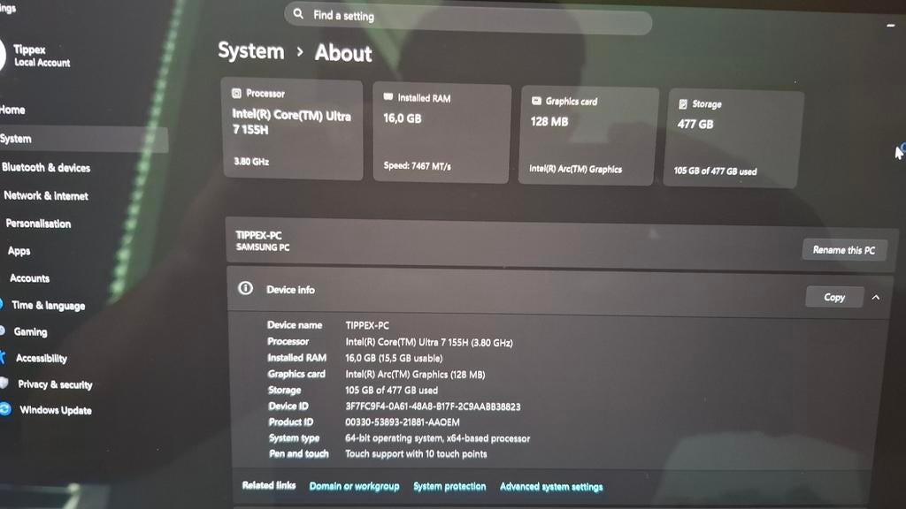 Samsung Galaxy Book 4 Pro 14 inch - Zo goed als nieuw, Ophalen, Qwerty, 512 GB, Zo goed als nieuw