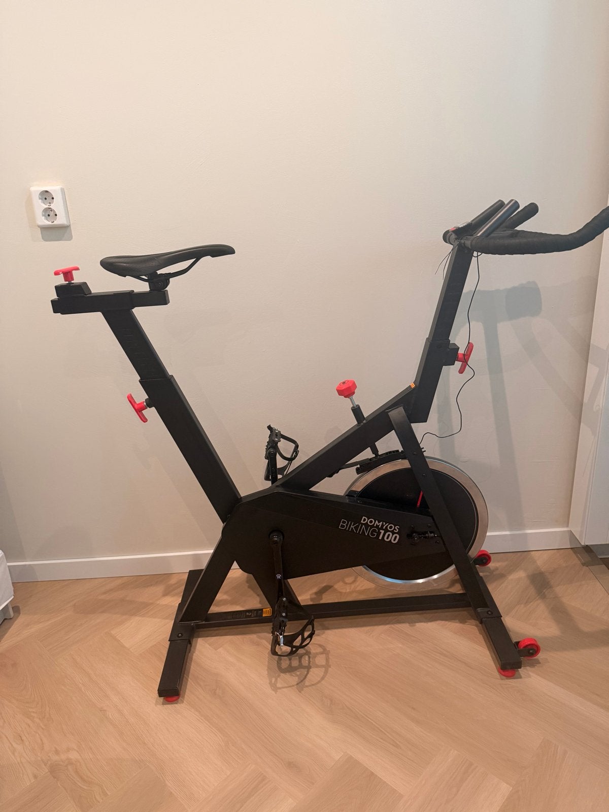 Domyos Biking 100 Spinningfiets, Ophalen, Spinningfiets, Zo goed als nieuw, Metaal