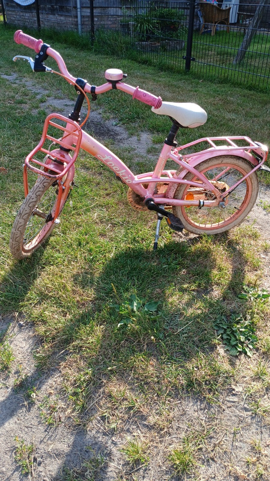 meisjesfiets 16 inch, Fietsen en Brommers, Fietsen | Meisjes, Ophalen, Gebruikt, 16 inch, Loekie