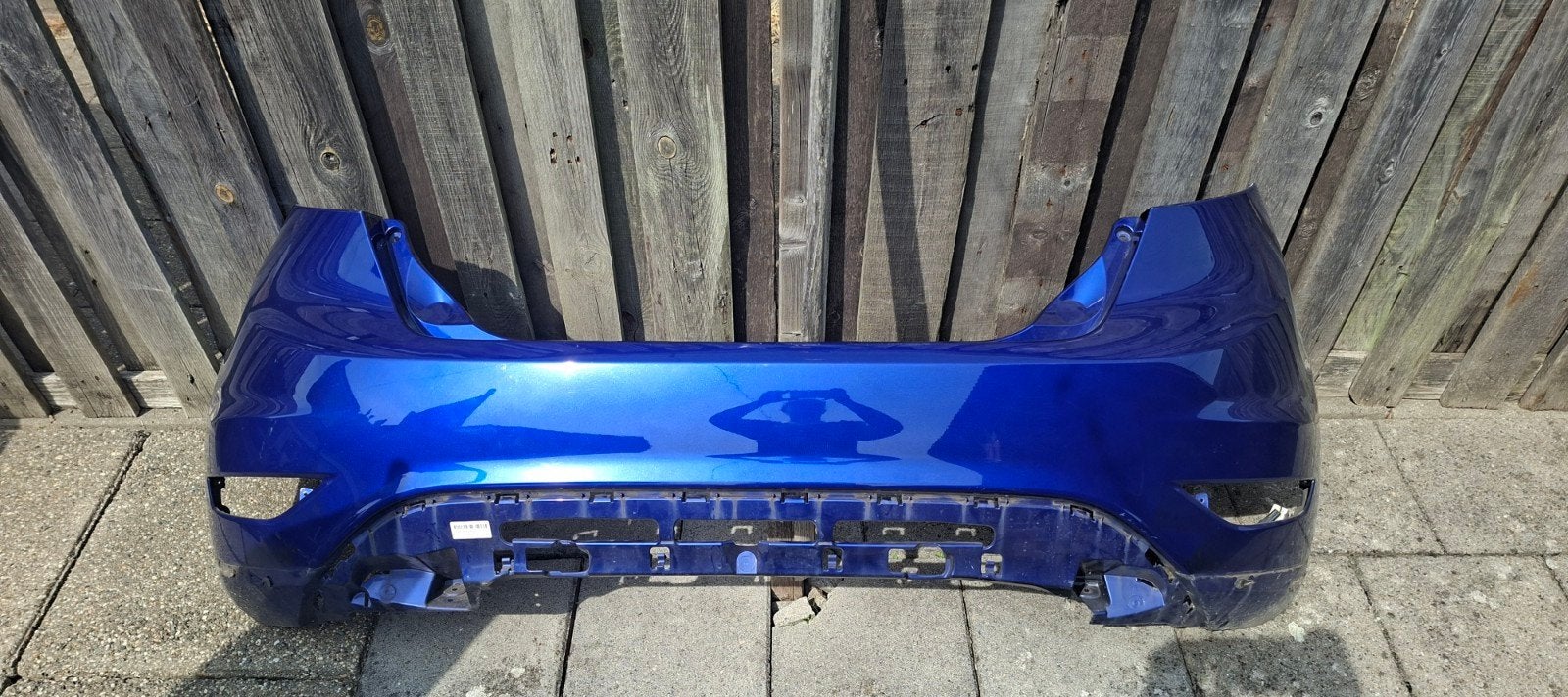 Achterbumper Ford Fiesta Spirit Blue (met schade), Ophalen, Gebruikt, Ford, Achter