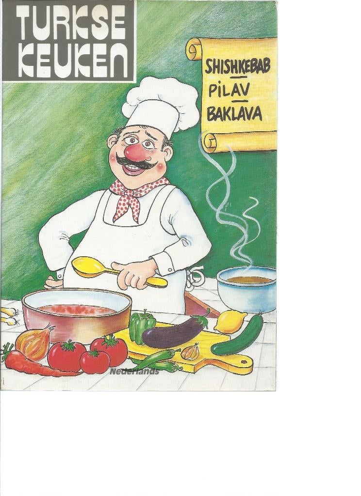 Turkse Keuken, Verzenden, Zo goed als nieuw, Azië en Oosters