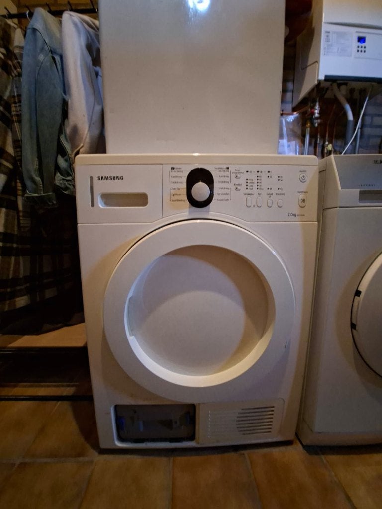 Wasdroger Samsung 7KG SDC14709, Witgoed en Apparatuur, Ophalen, 6 tot 8 kg, Gebruikt, Voorlader