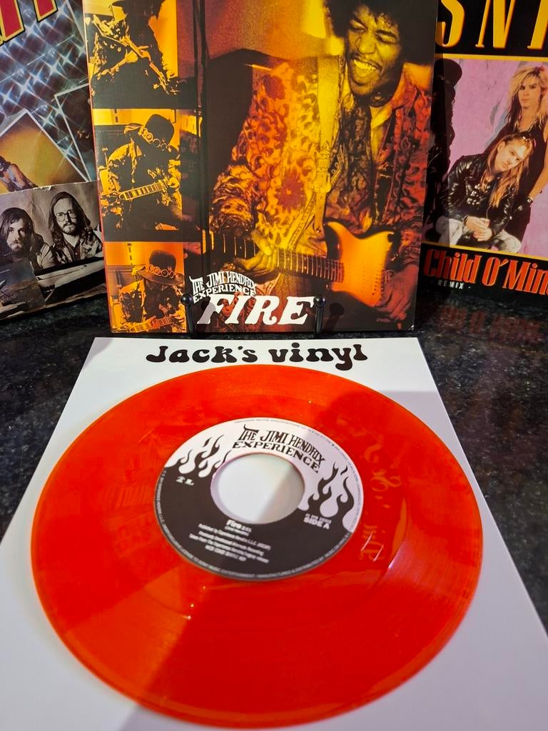 The Jimi Hendrix Experience - Fire (Rode Vinyl Single)2011, Ophalen of Verzenden, Zo goed als nieuw, Overige formaten, Alternative