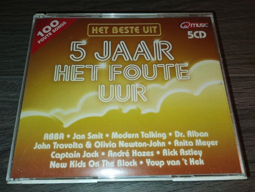Het Beste Uit 5 Jaar Het Foute Uur [5 CD], Ophalen of Verzenden, Zo goed als nieuw, Nederlandstalig