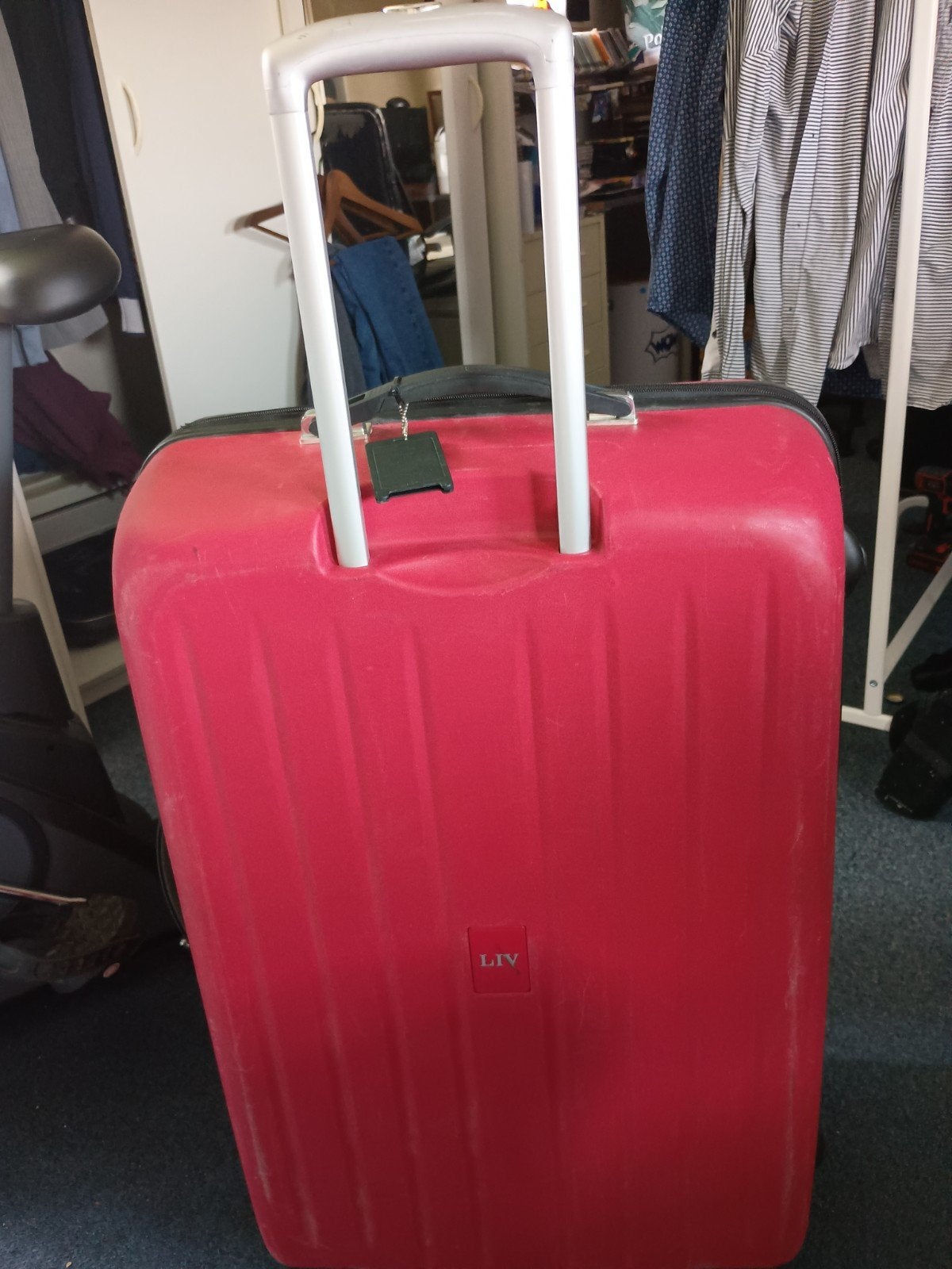 LIV harde koffer ruimbagage- izgst, Sieraden, Tassen en Uiterlijk, Koffers, Wieltjes, Hard kunststof, 45 tot 55 cm, Ophalen of Verzenden