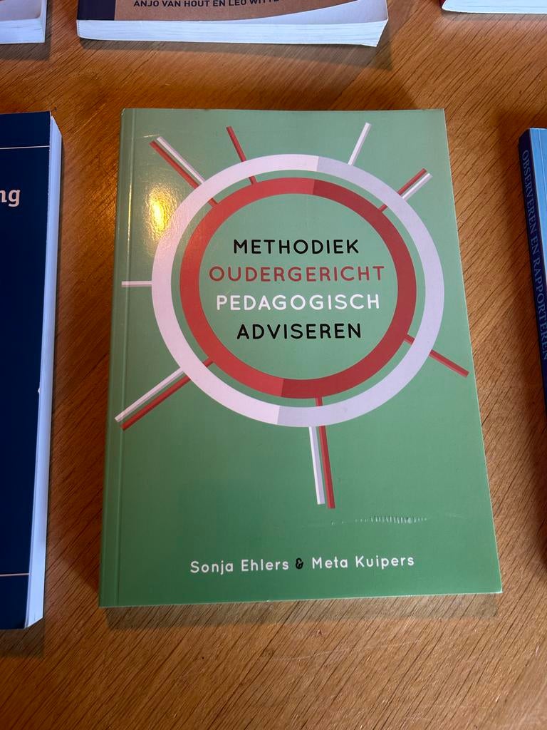 Methodiek Oudergericht Pedagogisch Adviseren, Ophalen, Gamma, Gelezen, HBO