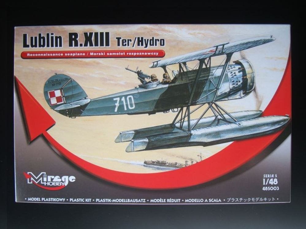 Mirage-Hobby 485003 Lublin R.XIII Ter / Hydro [Morski samolo, Hobby en Vrije tijd, Modelbouw | Auto's en Voertuigen, 1:32 tot 1:50
