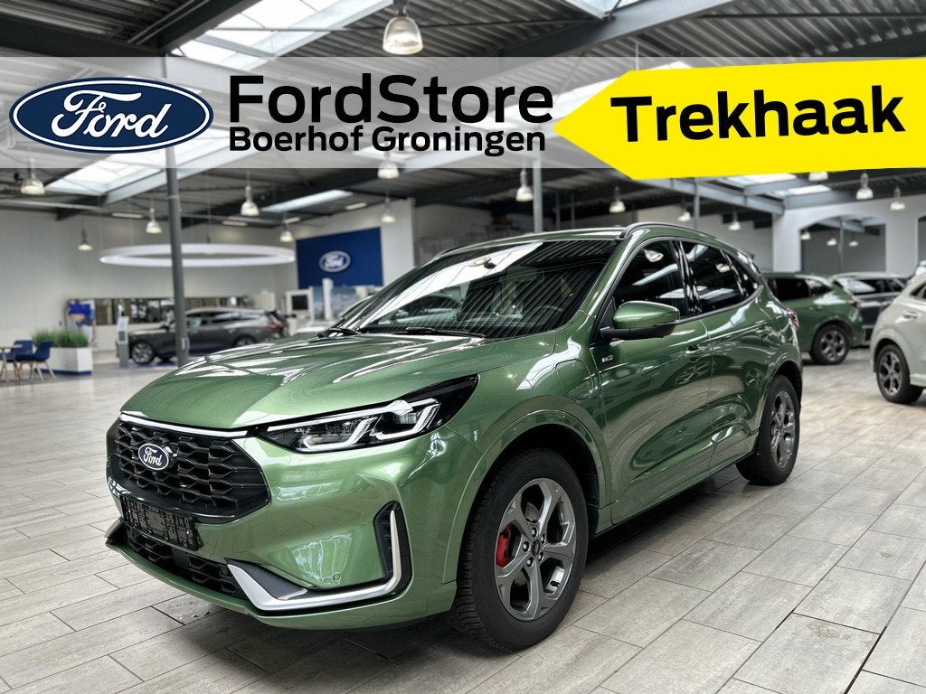 Ford Kuga 2.5 PHEV 243 pk ST-Line X | Trekhaak I AGR stoelen, Auto's, Ford, Bedrijf, Te koop, Kuga, 360° camera, ABS, Achteruitrijcamera