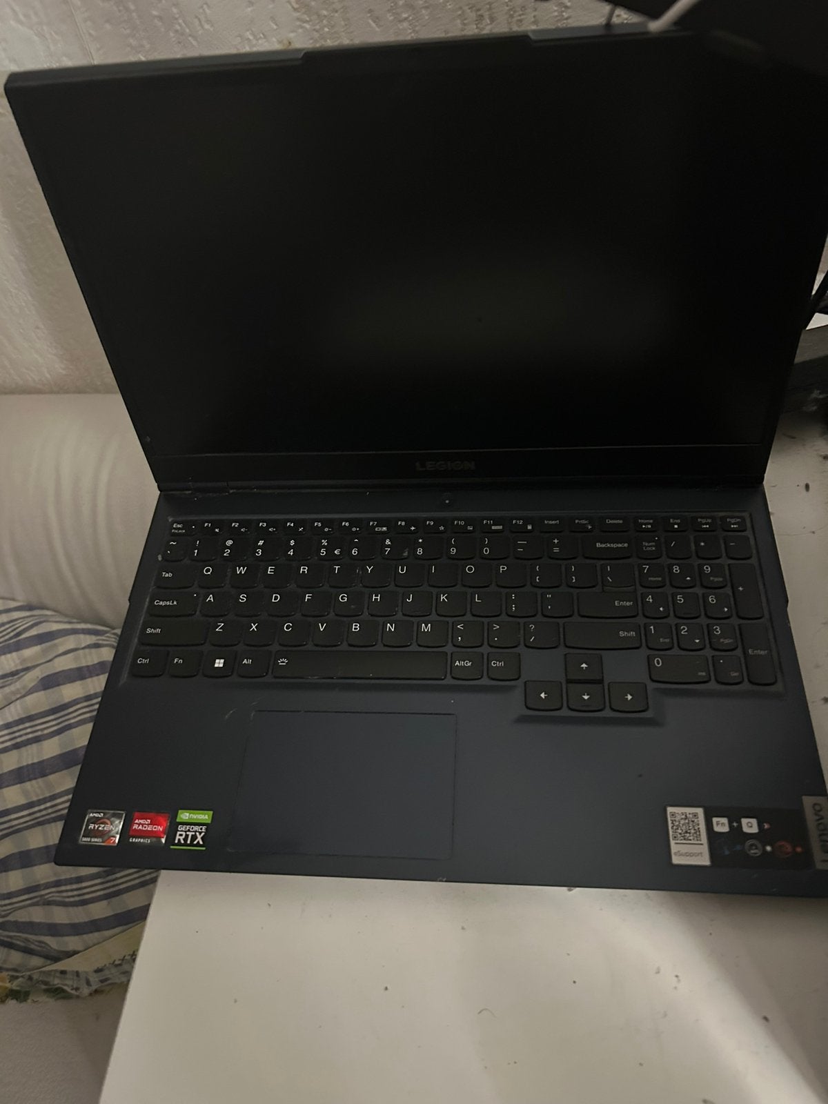 Lenovo legion gaming laptop (rtx 3060), Computers en Software, Ophalen, Met videokaart, Zo goed als nieuw, Gaming