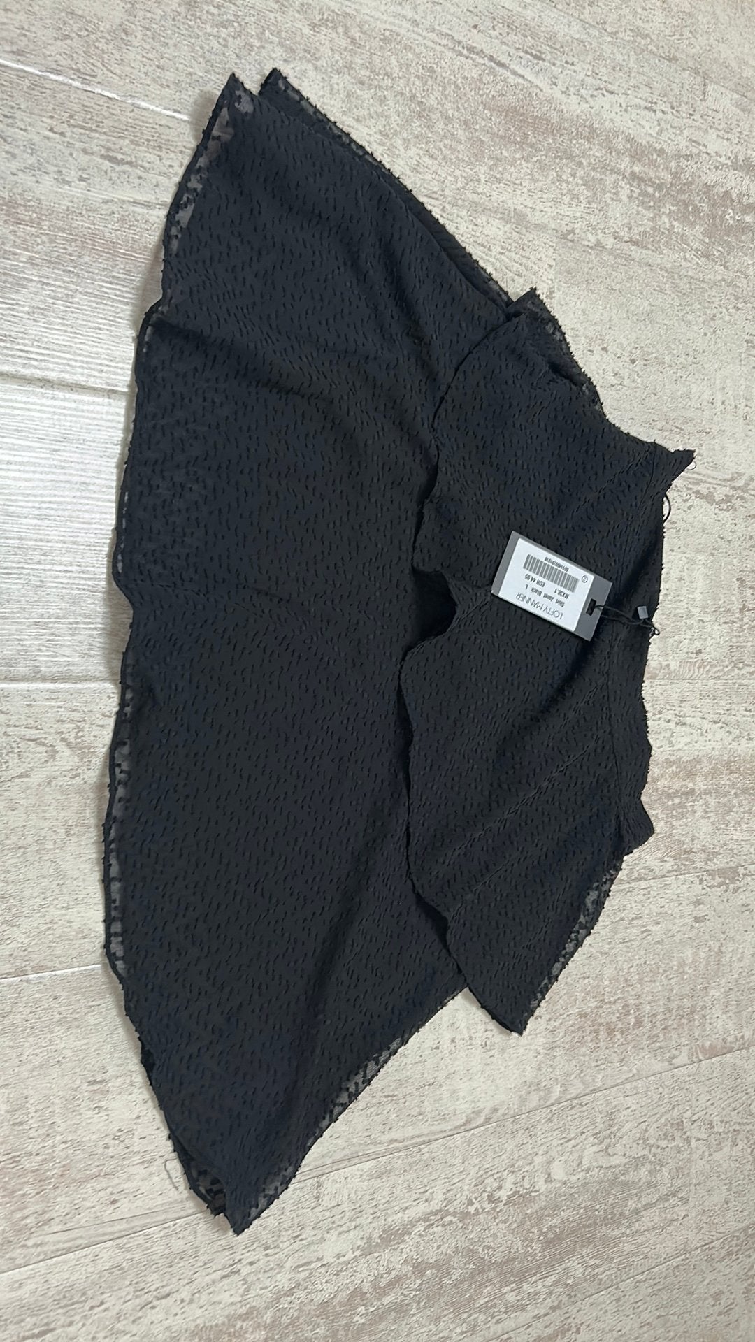 Nieuw leuk zwart sexy rokje van Lofty Manner maat L, Maat 38/40 (M), Zwart, Ophalen of Verzenden, Zo goed als nieuw