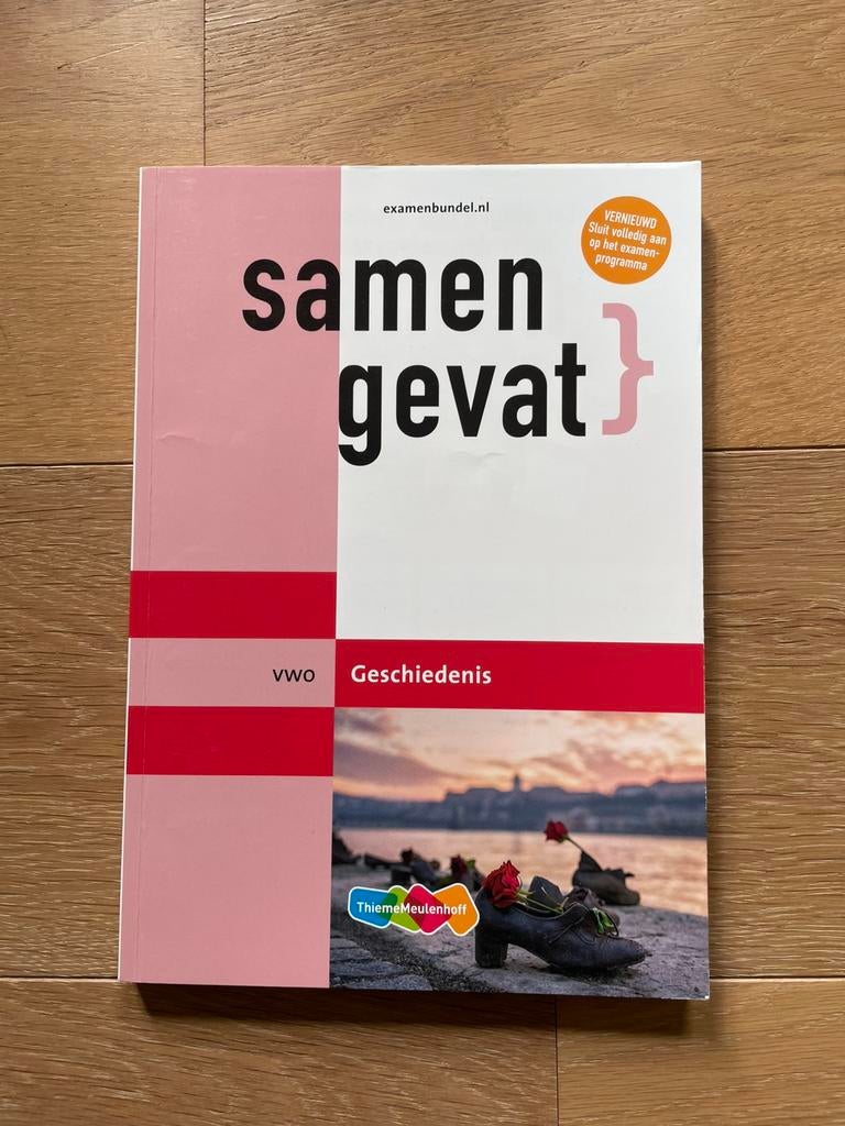 Samengevat VWO Geschiedenis, Boeken, Schoolboeken, Ophalen of Verzenden, Nieuw, VWO, Geschiedenis