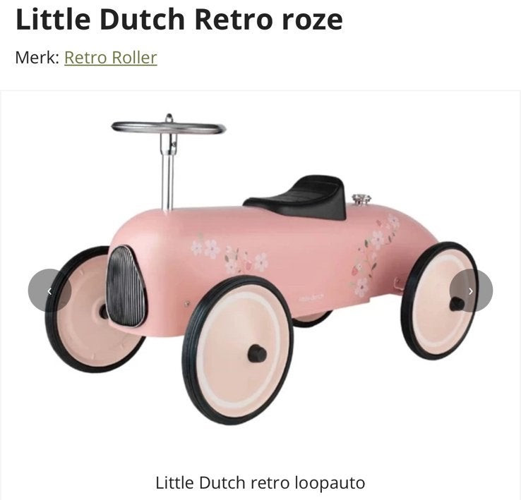 Loopauto Little Dutch, Ophalen, Zo goed als nieuw