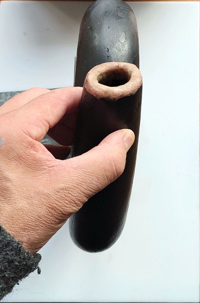 Een prachtig ronde didgeridoo - in zeer nette staat, Ophalen of Verzenden, Niet ingevuld, Niet ingevuld, Niet ingevuld